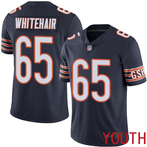 Chicago Bears Limited Navy Blue Youth Cody Whitehair Home Jersey NFL Football 65 Vapor Untouchable